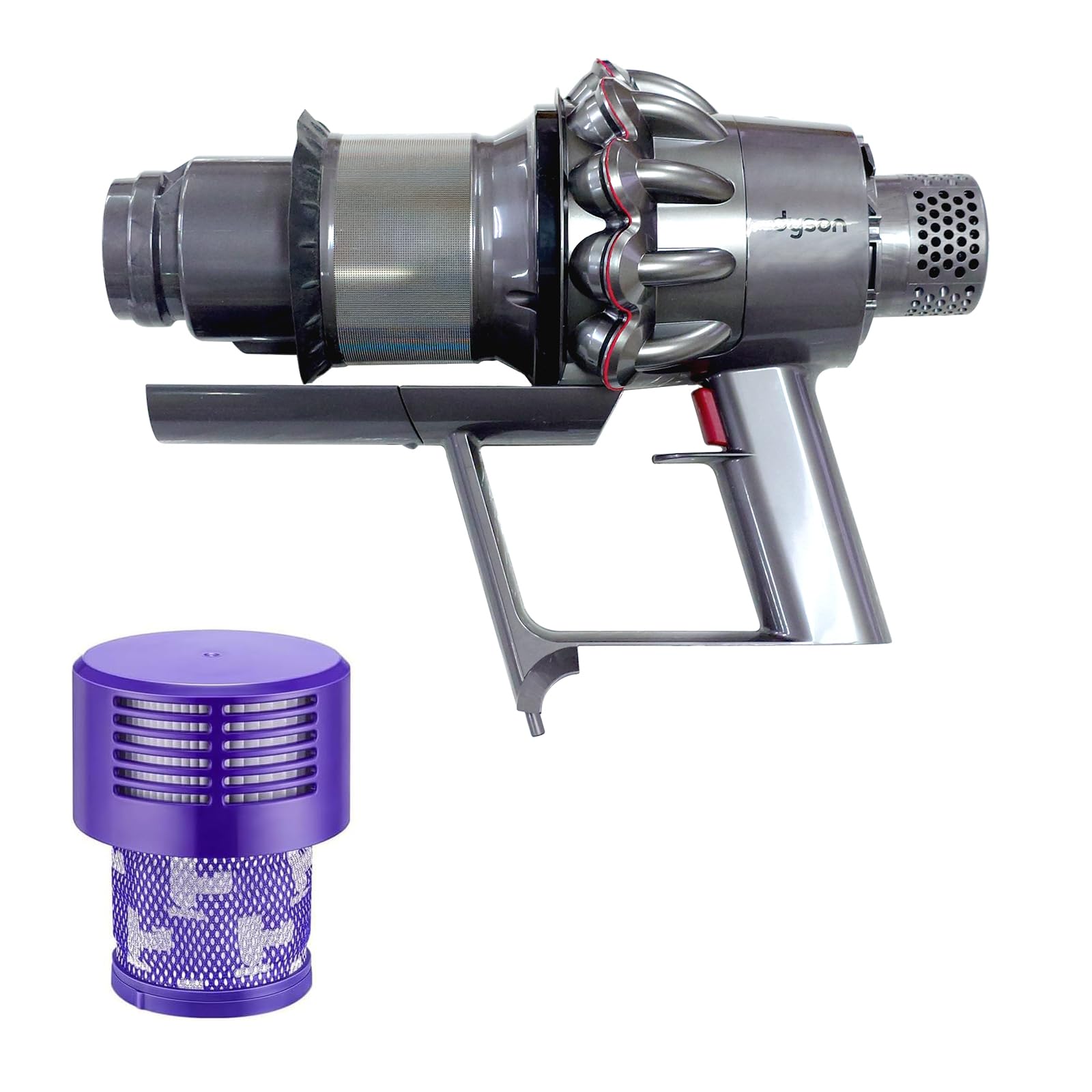 Amazon.co.jp: ダイソン対応 純正メインボディ SV12専用 トリガー部分